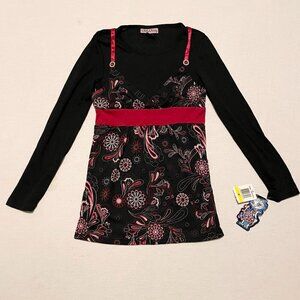 LA Kitty Y2K Girls Size Medium Top Long Sleeve Shirt